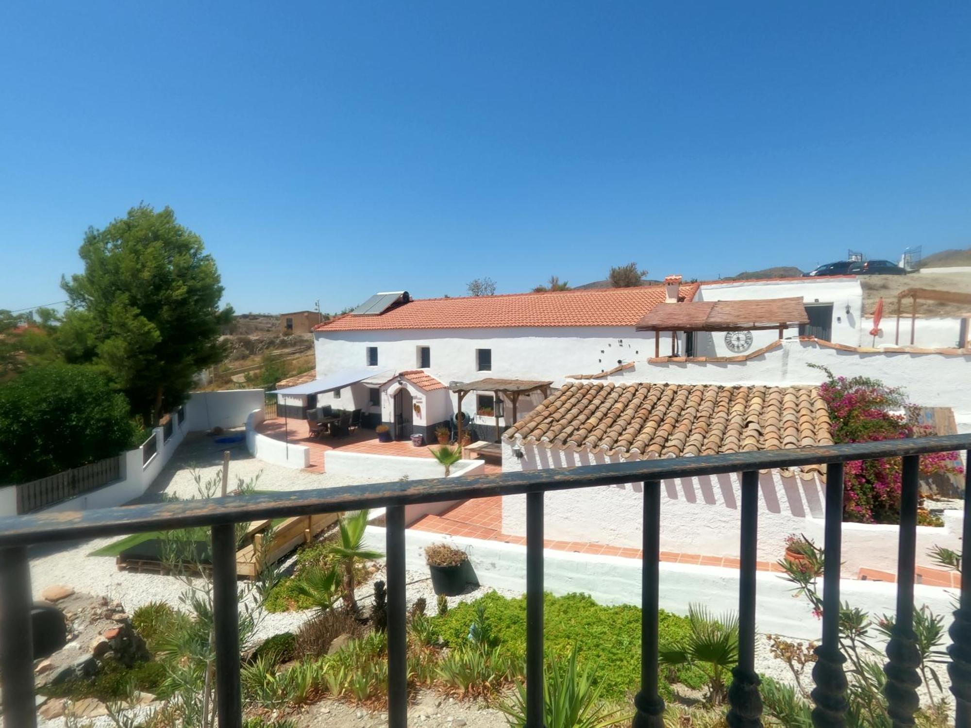 Cortijo Naturista Con Vistas-Clothing Optional Oria ภายนอก รูปภาพ