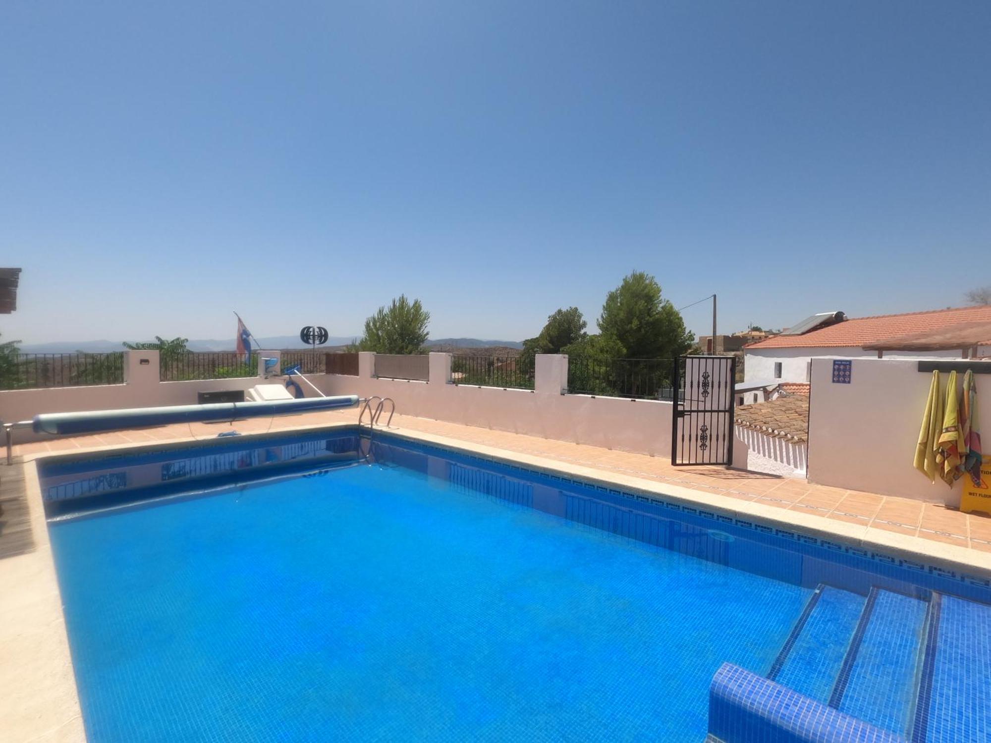 Cortijo Naturista Con Vistas-Clothing Optional Oria ภายนอก รูปภาพ