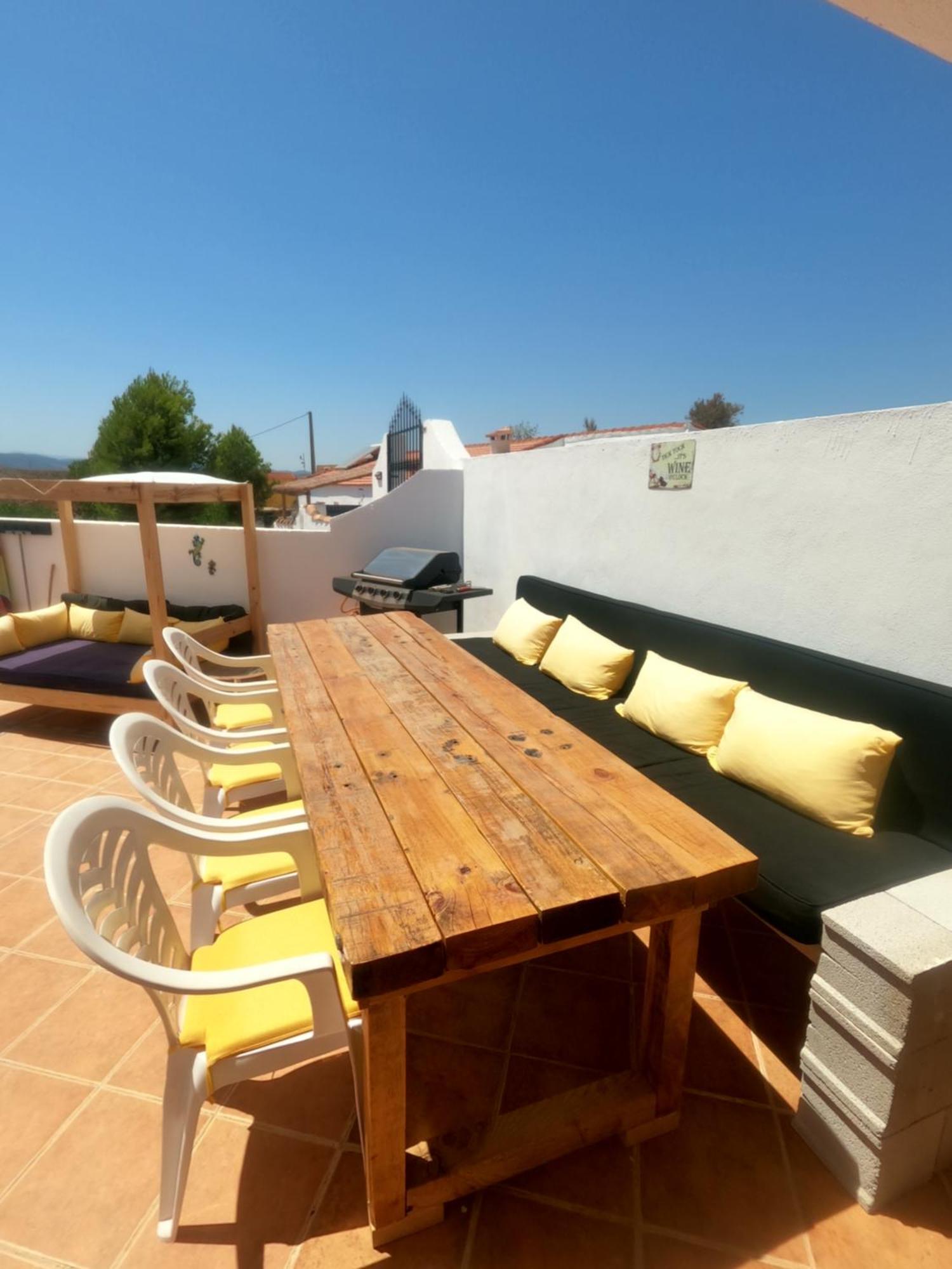 Cortijo Naturista Con Vistas-Clothing Optional Oria ภายนอก รูปภาพ